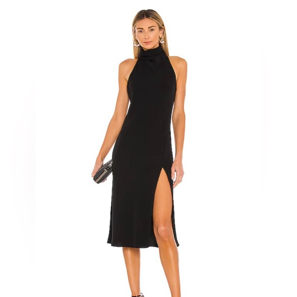 Amanda Uprichard Dresses & Skirts - Amanda Uprichard x Revolve Stanford Size Medium Dress in Black 🖤
